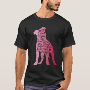Pitbull Souls Pittie Lover Adopt Don't Shop Cute P T-Shirt