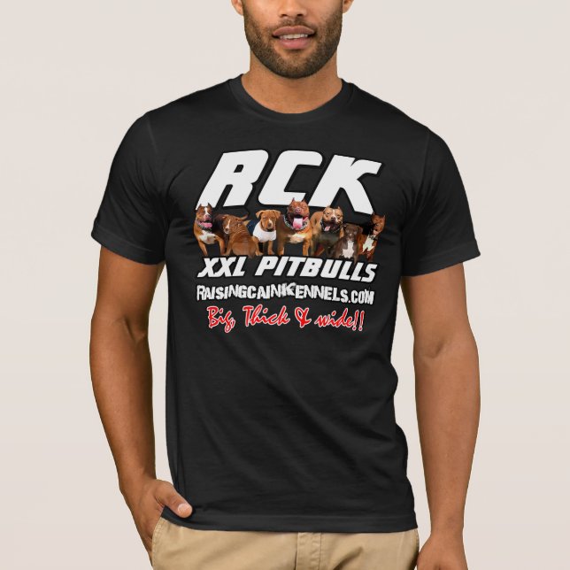 PITBULL T SHIRT FOR MEN, MENS PITBULL APPAREL (Front)
