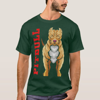 Pitbull Terrier Dog Muscle Pit Bull Aggressive T-Shirt