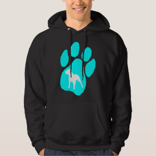 Pitbull Terrier Paw Hoodie