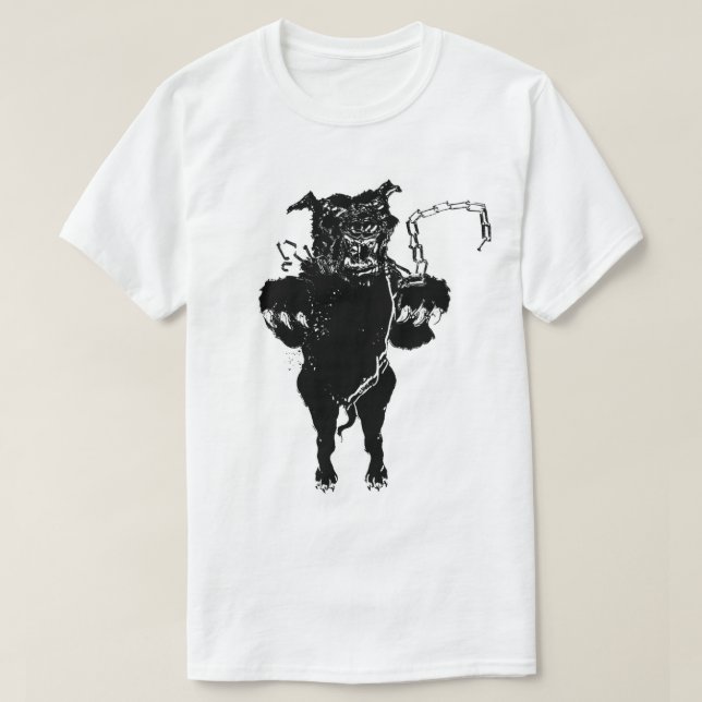 Pitbull Thuggin T-Shirt (Design Front)