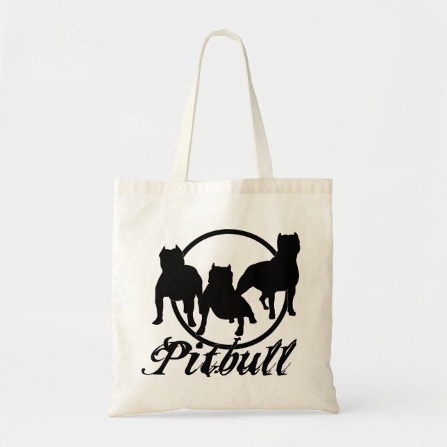 PITBULL TOTE BAG (Front)