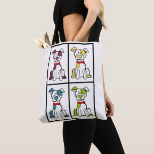 Pitbull Tote Bag
