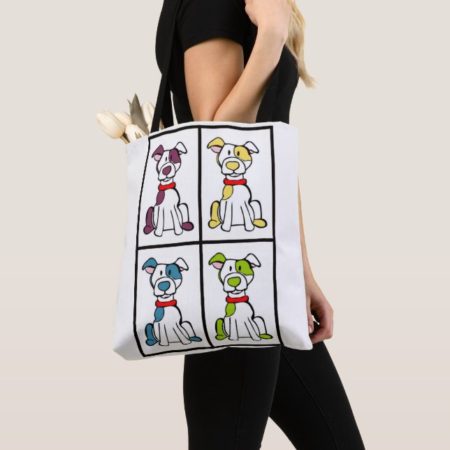 Pitbull Tote Bag (Close Up)