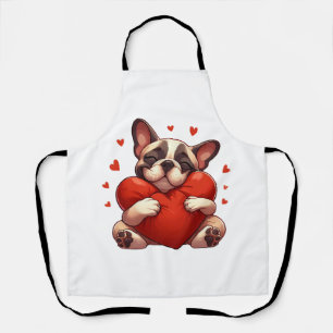 Pitbull Valentine's Day Gifts Apron