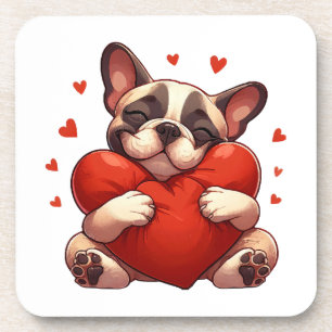 Pitbull Valentine's Day Gifts Coaster