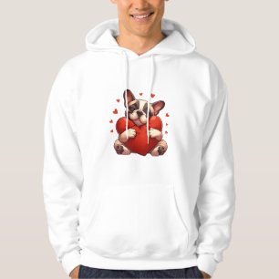 Pitbull Valentine's Day Gifts Hoodie