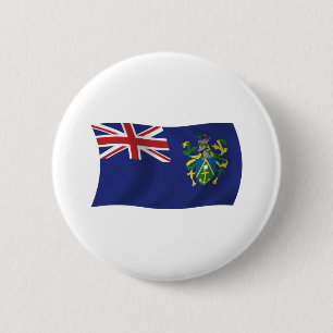 Pitcairn Islands Flag Button