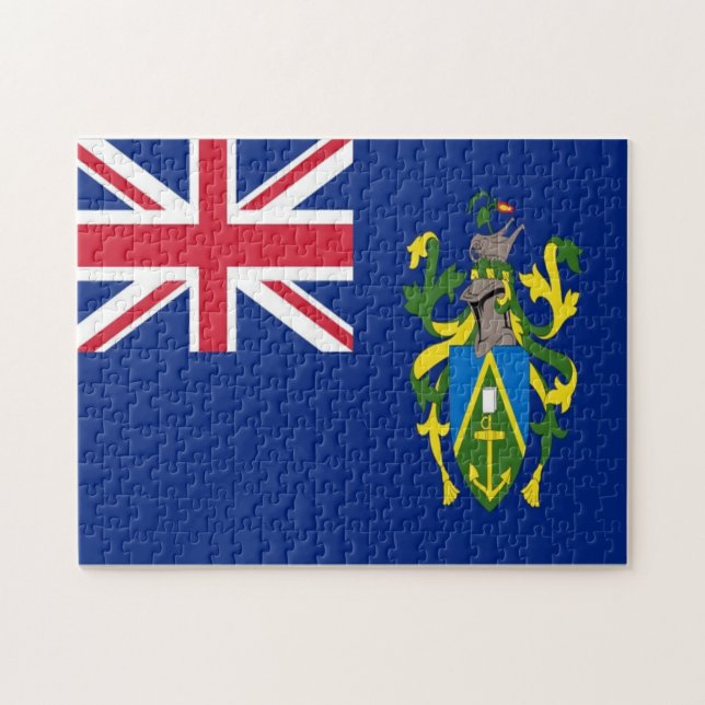 Pitcairn Islands - Flag - Jigsaw Puzzle (Horizontal)