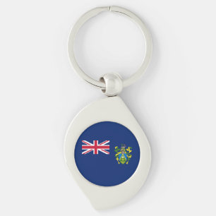 Pitcairn Islands Flag Key Ring