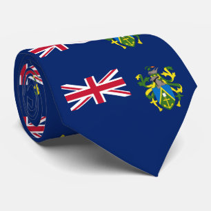 Pitcairn Islands Flag Tie
