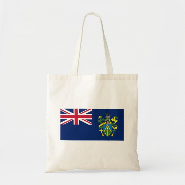 Pitcairn Islands Flag Tote Bag (Front)