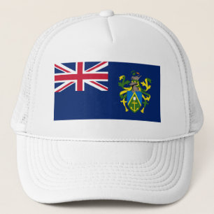 Pitcairn Islands Flag Trucker Hat