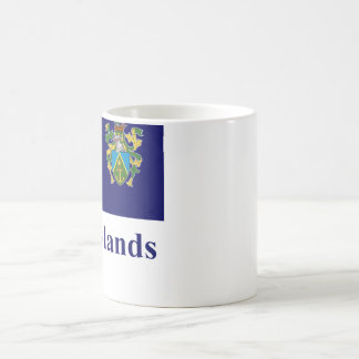 Pitcairn Islands Flag with Name Coffee Mug