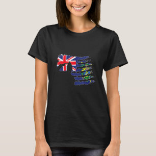 Pitcairn Islands Soldier Salute Veteran Patriot T-Shirt