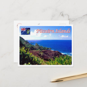 Pitcairn Islands - St. Paul's Point - Postcard