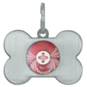 Pitch Kaleidoscope: Cricket Balls The Game's Heart Pet Tag