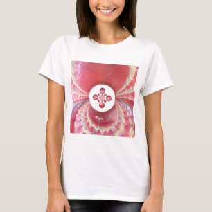 Pitch Kaleidoscope: Cricket Balls The Game's Heart T-Shirt