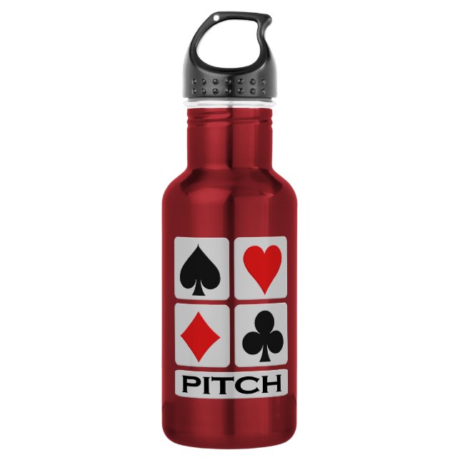 Pitch Player custom 532 Ml Water Bottle (Front)