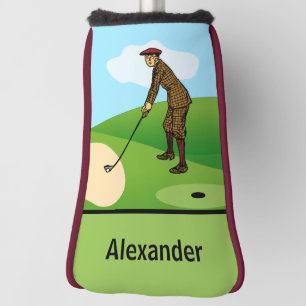 Pitch Shot by Panic-stricken Duffer Golf Head Cover