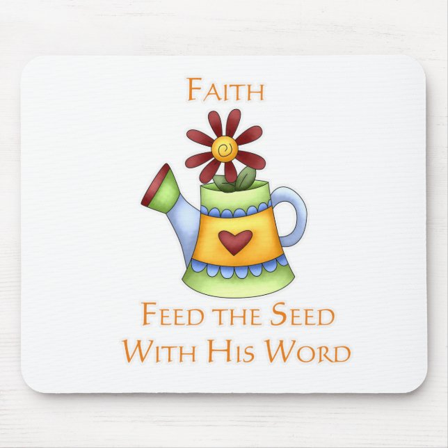 Pitcher of Faith Mouse Mat (Front)