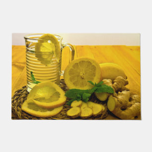 Pitcher of Lemon Tea Doormat