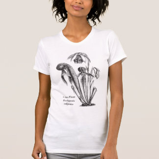 Pitcher Plant Botanical Art T-Shirt