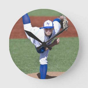 Pitcher's Acrylic Wall Clock - HAMbyWhiteGlove