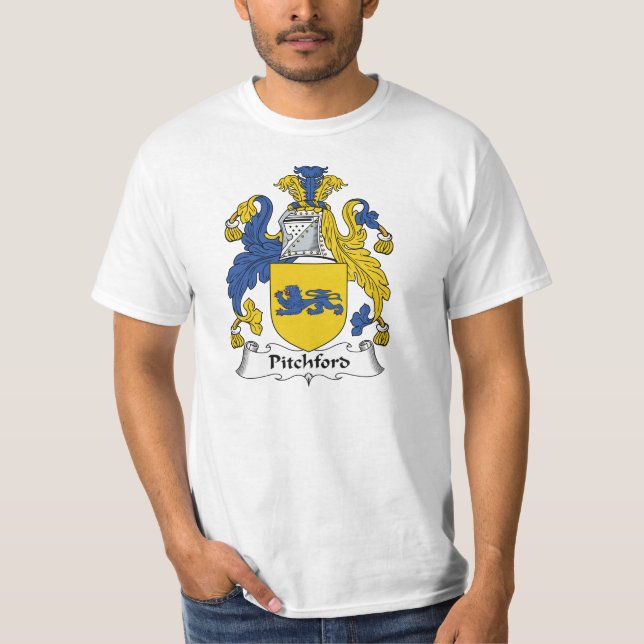 Pitchford Family Crest T-Shirt (Front)