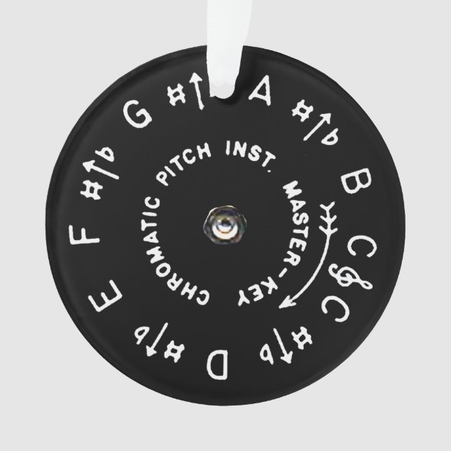 Pitchpipe Ornament (Front)