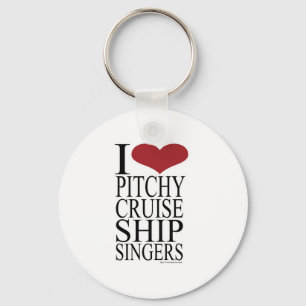 Pitchy Singers Rule Key Ring