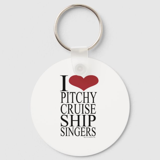 Pitchy Singers Rule Key Ring (Front)