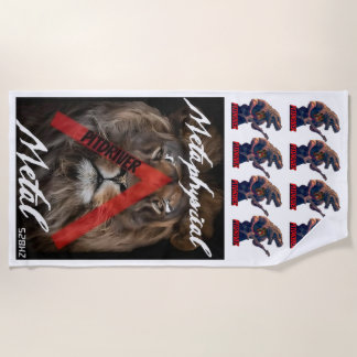 PitDriver Beach Towel 