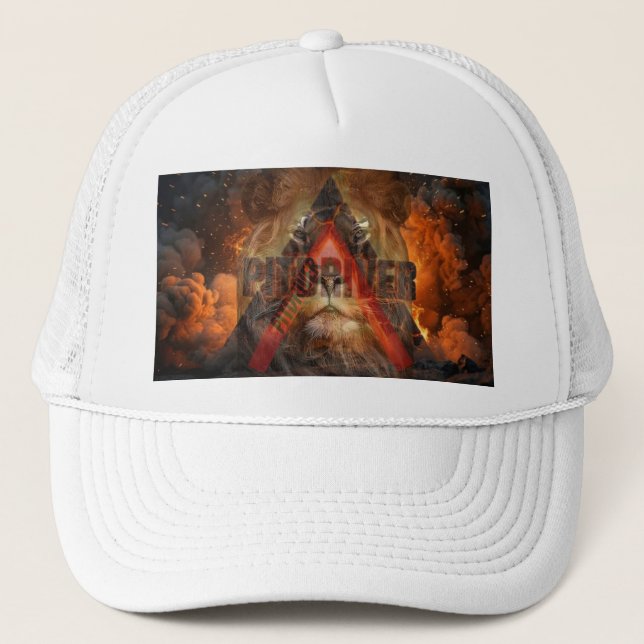 PitDriver Raw Riffs Live III Trucker Hat (Front)