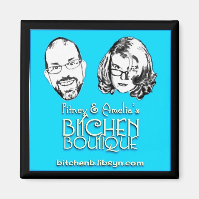 Pitney and Amelia Large Magnet (Front)