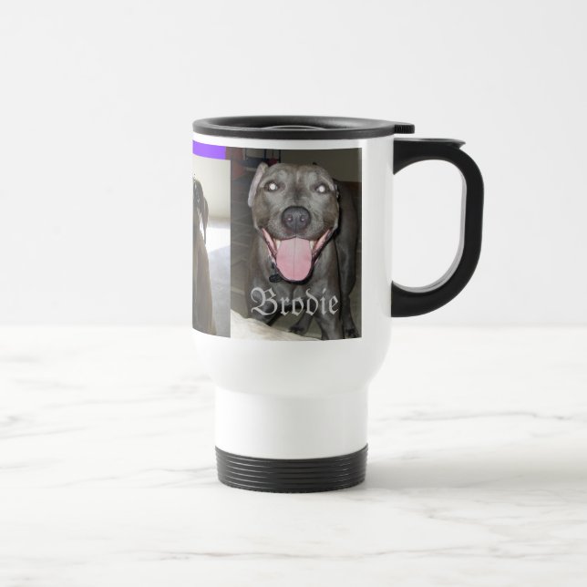 Pits and Kits Travel Mug (Right)