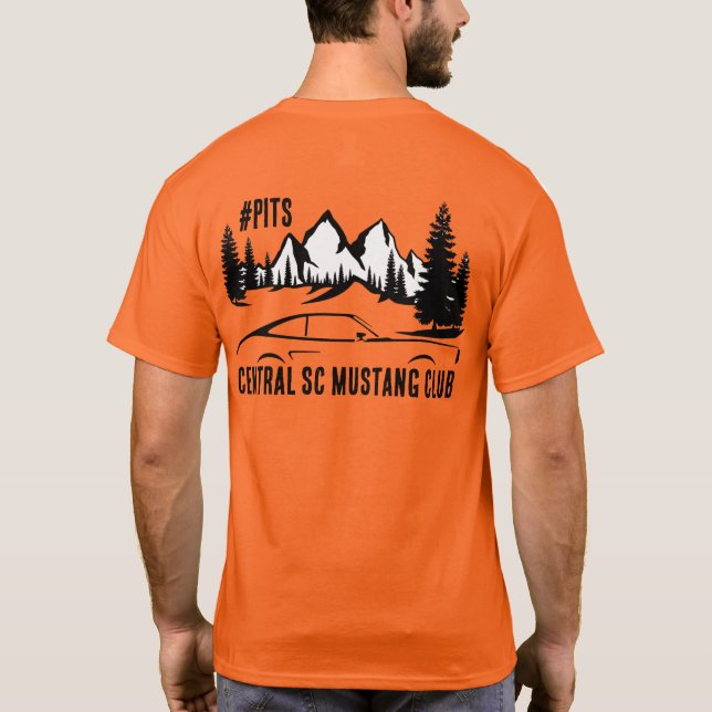 #PITS Mustang II T-Shirt (Back)