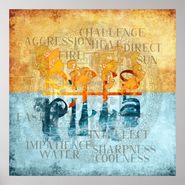 PITTA DOSHA - Poster (Front)