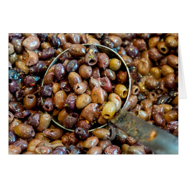 Pitted and Seasoned Black Leccino Olives (Front Horizontal)