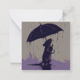 Pitter-Patter & Paw Prints: Cosy Mouse Tales Card