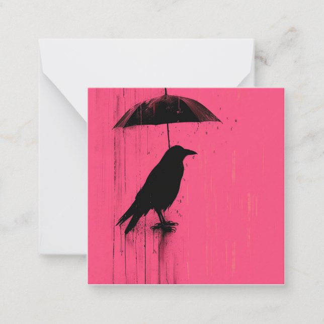 Pitter-Patter & Pen Pals: Share Crow Stories  Card (Front)