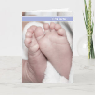 pitter patter pregnancy announcement cards