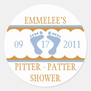 Pitter Patter Sticker