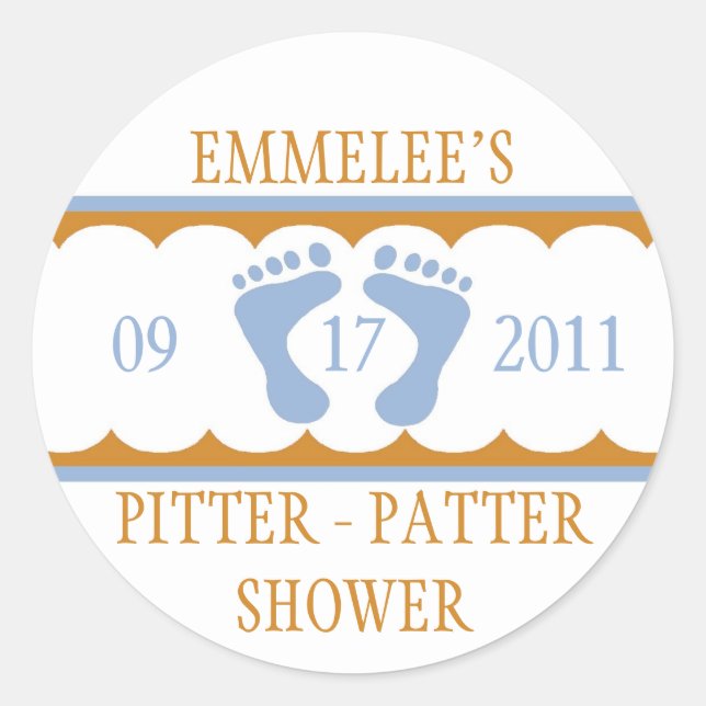 Pitter Patter Sticker (Front)
