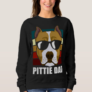 Pittie Dad American Pit Bull Terrier Owner Sweatshirt
