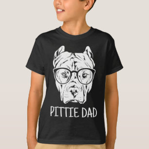 Pittie Dad Pitbull Dog Lovers Gift T-Shirt