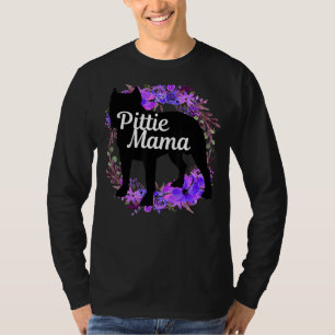 Pittie Mama Pitbull   Pit Bull Dog Mum Mother 2 T-Shirt