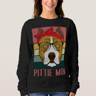Pittie Mum American Pit Bull Terrier Owner Sweatshirt
