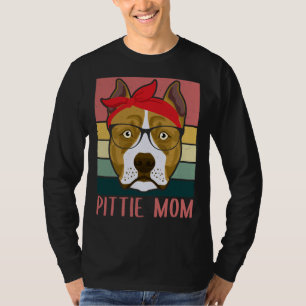 Pittie Mum American Pit Bull Terrier Owner T-Shirt