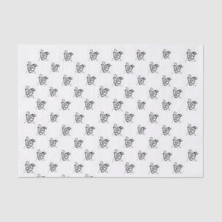 Pittie Party Tissue Paper
